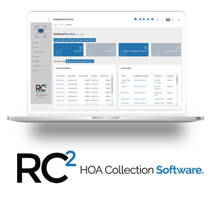 Web Based Software ReadyCOLLECT HOA Collection Software